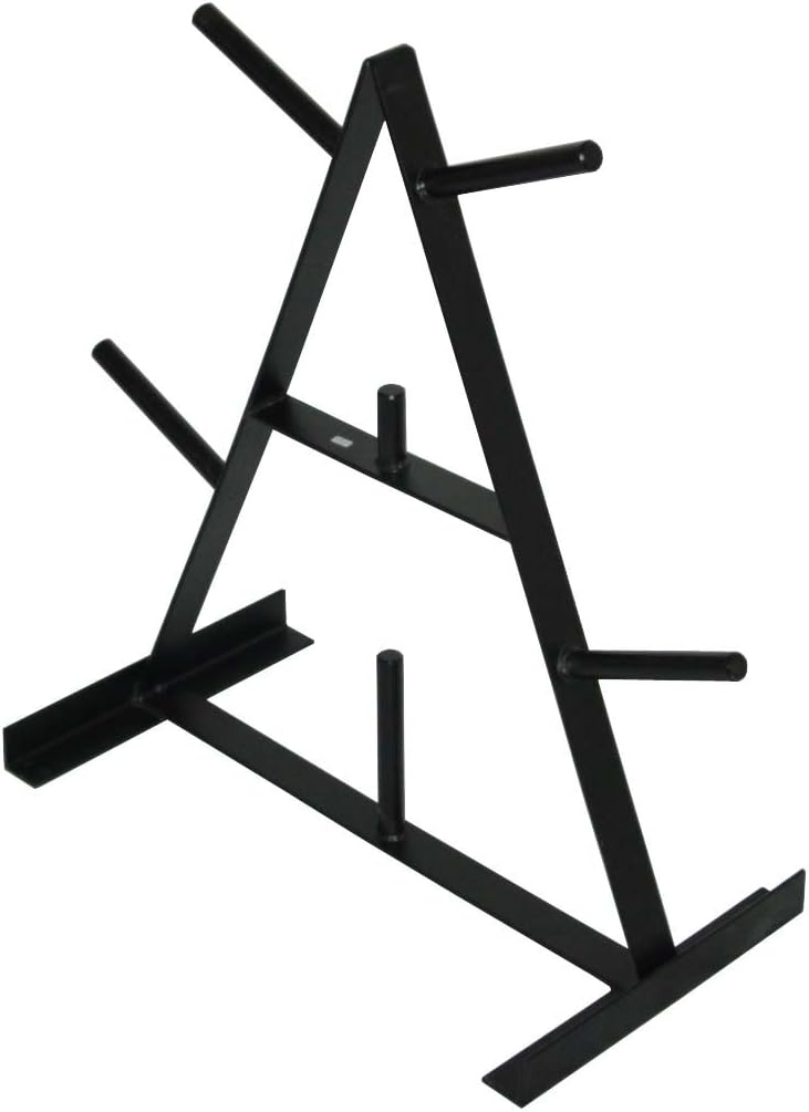 Ader Sporting Goods Triangle Weight Plate Tree 6 Prong (All Welded)
