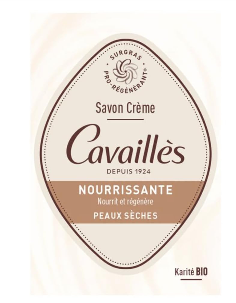 Cavaillès Solid Soap Nourishing Cream 100gr