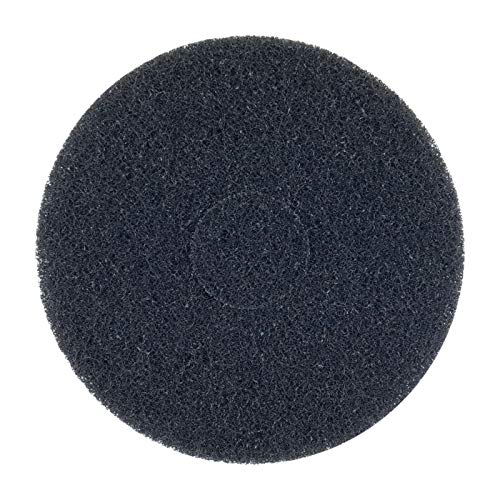 Norton 54228 Floor Sanding Stripping Pad - 18" Black, Pk/5
