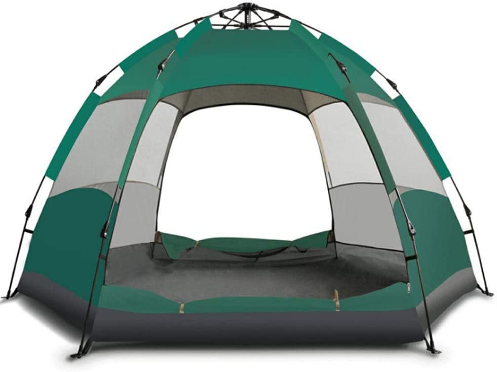 Grande tente de camping 5-8 places grand format randonnée outdoor familiale avec pare-soleil