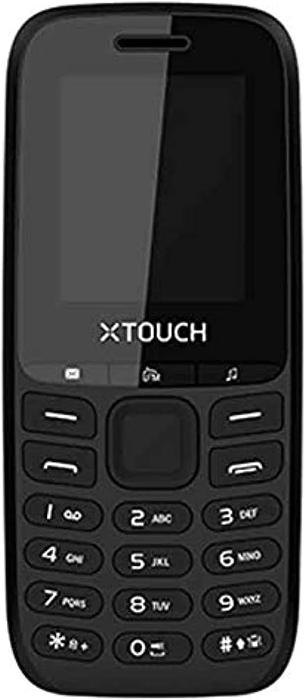 Xtouch F10Feature Dual Sim Mobile Phone, Black