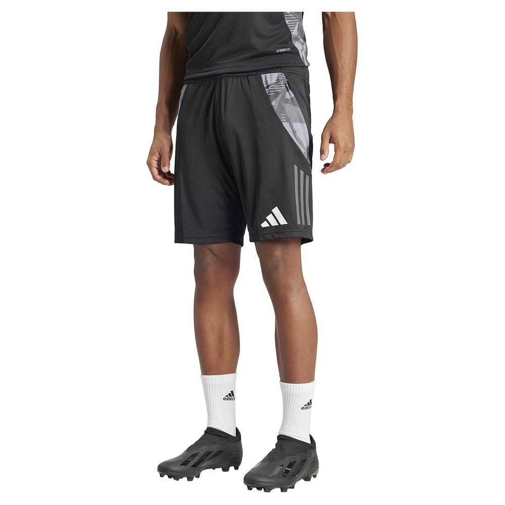 adidas Mens TIRO 24 Competition Training Shorts Black/Grey L