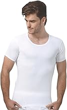 Viking Men's Cotton Pack of 5 RNS Half Sleeve Regular Fit Vests_RNS90 White, 90 CM