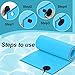 Wenfan Floating Water Mat Tether Kit Lily Pad Tether Floating Mat Straps Tether and Grommet Kit Foam Water Pad Tether and 118 Inch Bungee Cord for All Foam Water Pads
