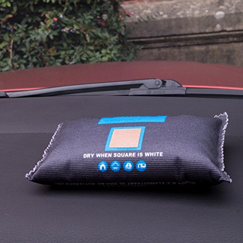 Preisvergleich Produktbild Lafita Auto- Luftentfeuchter, Luftreiniger, Geruchsentferner, Geruchsneutralisierer, Lufterfrischer, Raumerfrischer, Anit-Scheiben-beschlag, Wiederverwendbar! Auto-Dress ®