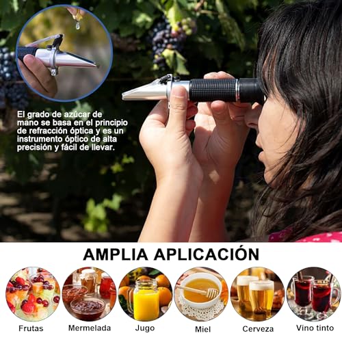 Reviews de Refractómetros del mes. 2 Refractómetros marca QICHEN (2)