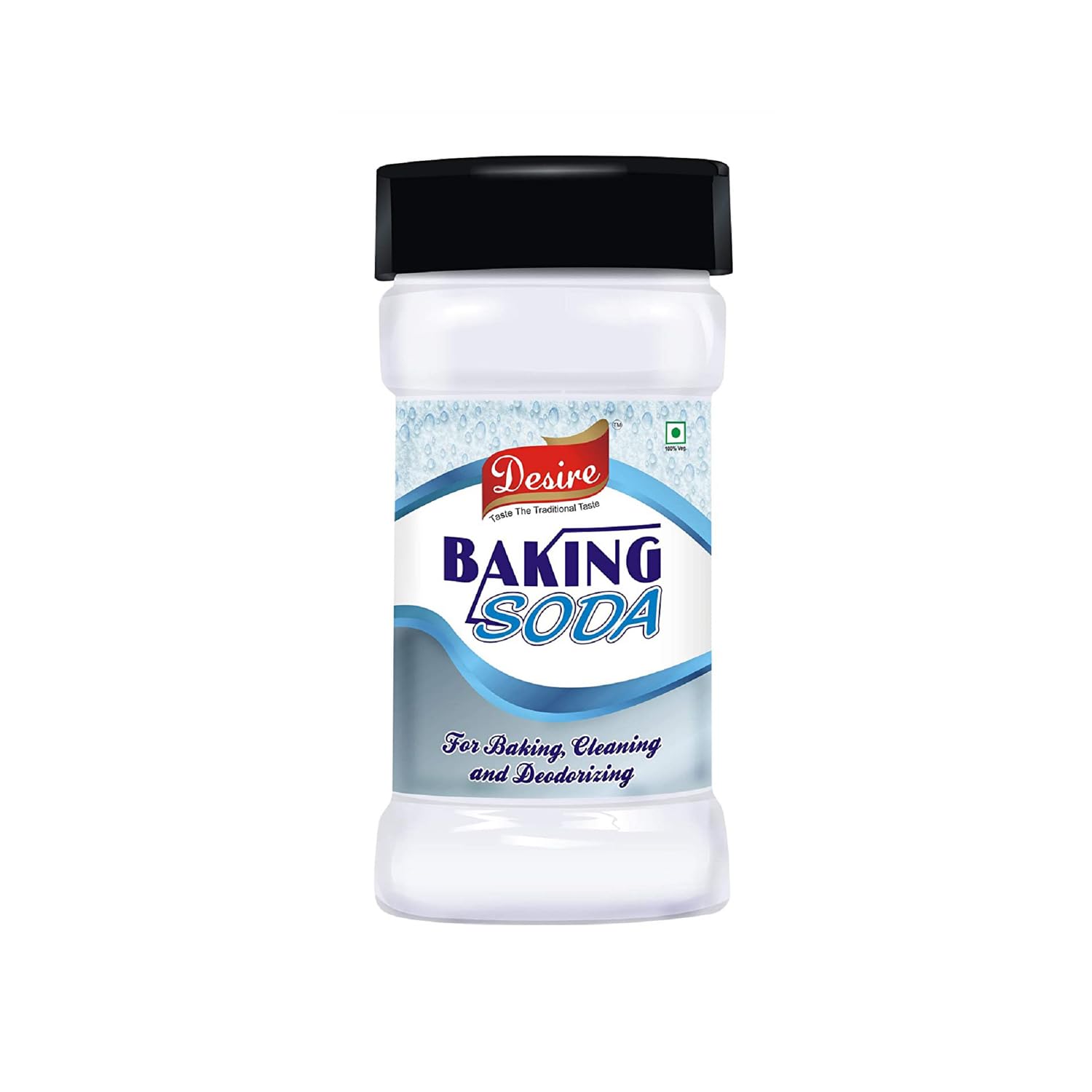 Desire Baking Soda Powder for Cooking & Cleaning – 100g | Multipurpose, Food Grade, Non-GMO | Ideal for Baking, Deodorizing & Household Cleaning