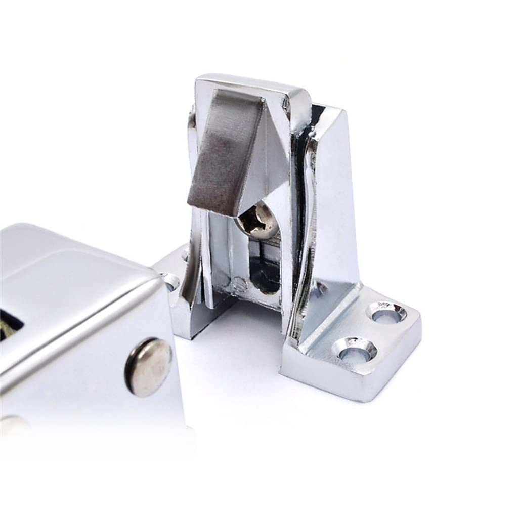 Poignée de porte convexe, poignée de sécurité, loquet de poignée de chambre froide, loquet réglable à ressort, poignée de porte de refroidisseur de congélateur ，Loquet pour charges lourdes