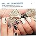 DEARMAMY 20 Sets Nail Charms Elegant Nail Art Decors Accessories for Fashionable Manicure for All Occasions