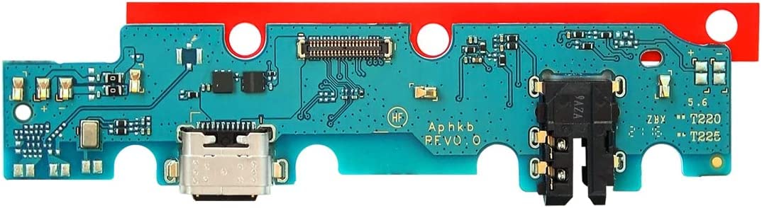 for Samsung Galaxy Tab A7 Lite T220 USB Charging Port Replacement Kit for 8.7inch 2021 Galaxy Tab A7 Lite SM-T220 USB Flex Cable Dock Connector Replacement with Tools (Not Fit for SM-T225)