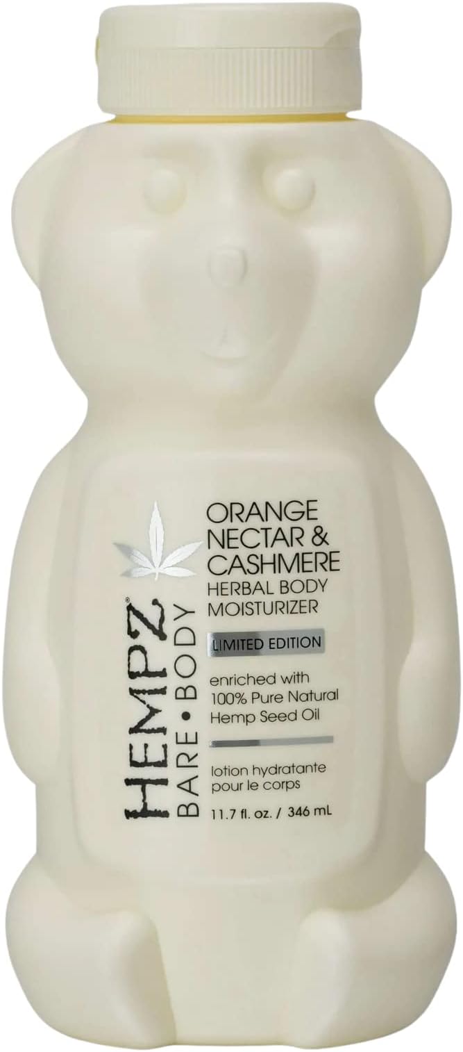 Hempz Bare Body Collection - Orange Nectar & Cashmere Moisturizer 12 ounces