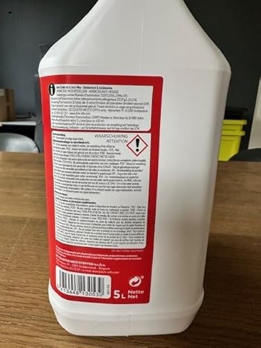 DCM Anti-Onkruid & Anti-Mos - Total Concentraat 5L - 400 m² - Snelwerkend Onkruidmiddel voor Terrassen en Tuinen - Afbeelding 4