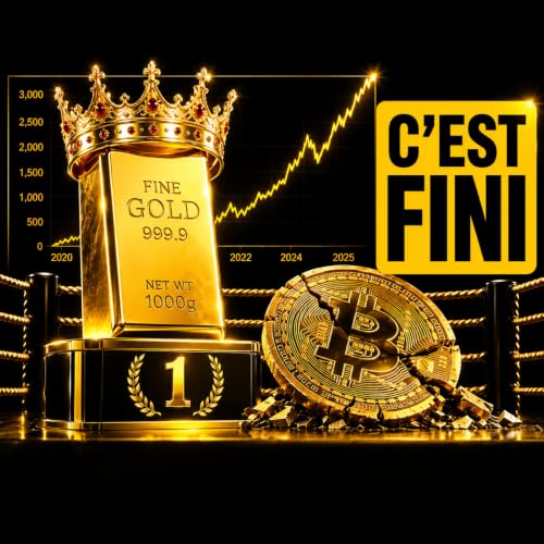 Le BITCOIN devait remplacer l'OR. &Agrave; la place, il s'est effondr&eacute;.