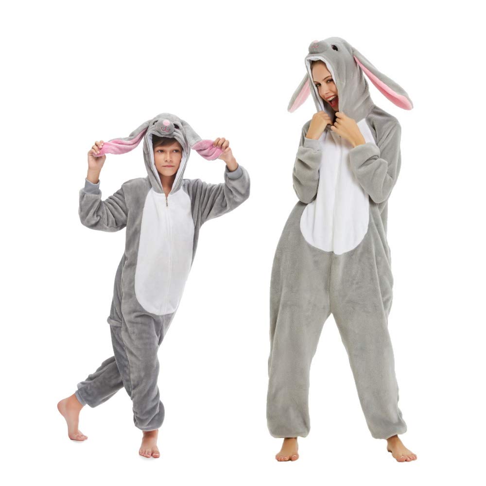 emmarcon Kigurumi Pigiami Animali da Bimbi Bambini Tuta Costume Carnevale Halloween Festa Cosplay Unisex