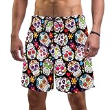 Photo Gallery eslifey day of the dead sugar skull costume da bagno elastico da uomo multi xl Photo Gallery eslifey day of the dead sugar skull costume da bagno elastico da uomo multi xl