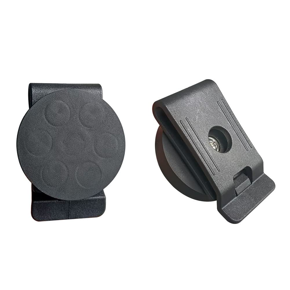 XXhailan 2Pcs Belt Magnetic Clips Heavy Duty Magnetic Tool Holder Magnet Belt Organizer for Nails Screws Screwdrivers Wrench Metal Accessories