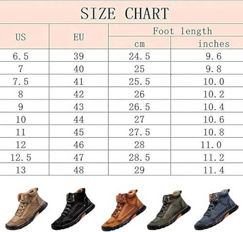 Sawbehind Shoes for Men, Sawbehind Leather Boots Mens, Saw Behind Shoes, Waterproof, Arch Support, Spacious Toe Box2