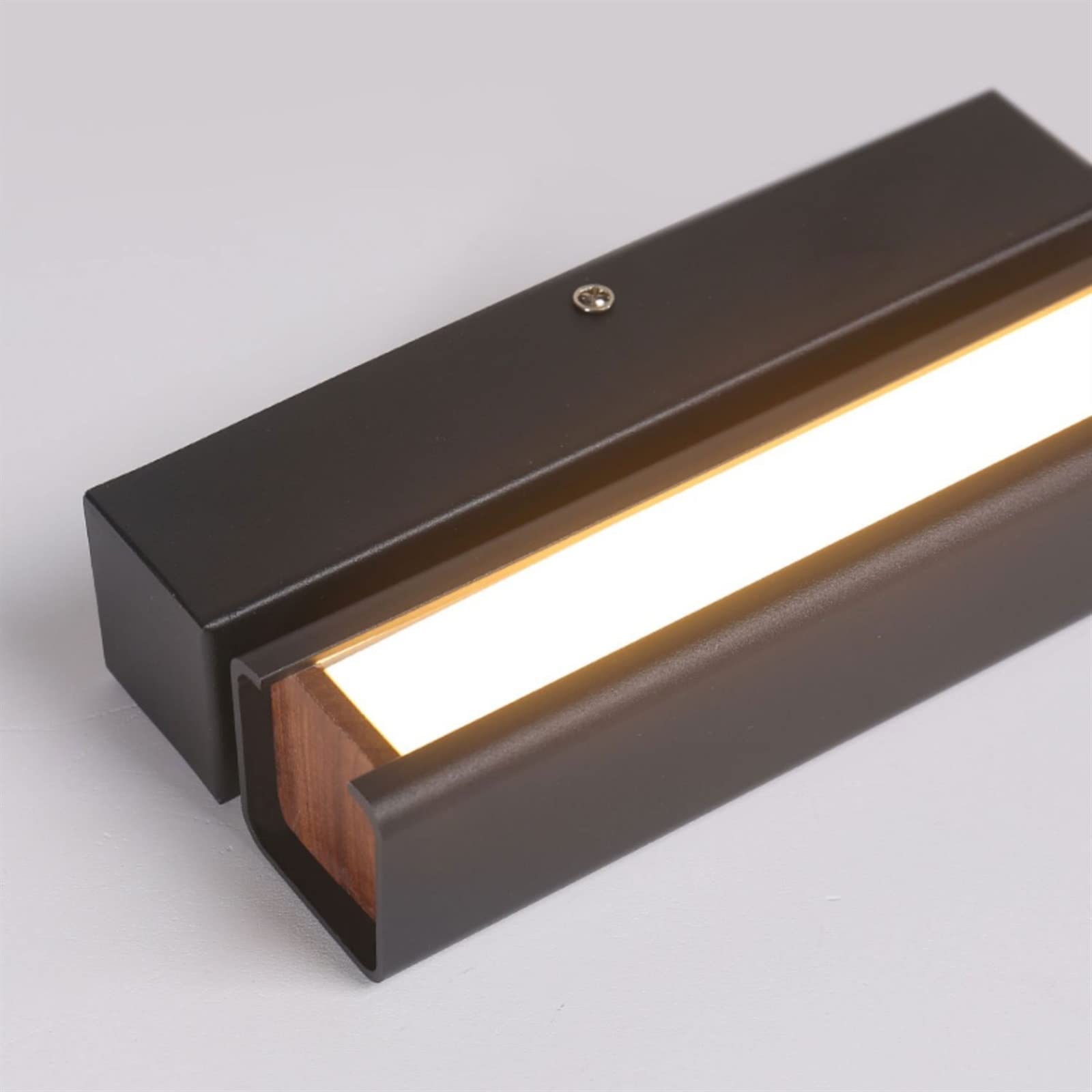 Kinkiety ścienne Lampka nocna do sypialni Minimalistyczne i nowoczesne oświetlenie wewnętrzne z obrotowym oświetleniem korytarza schodów