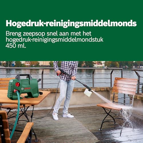 Bosch Hogedrukreiniger EasyAquatak 120 (1500 W, inclusief huis- en autoset, max. pomphoeveelheid: 350 l/u, in kartonnen doos) - Afbeelding 5