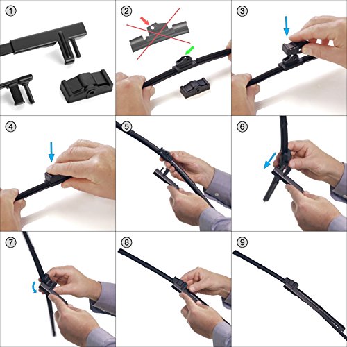 Mossa Spazzole tergicristallo anteriori