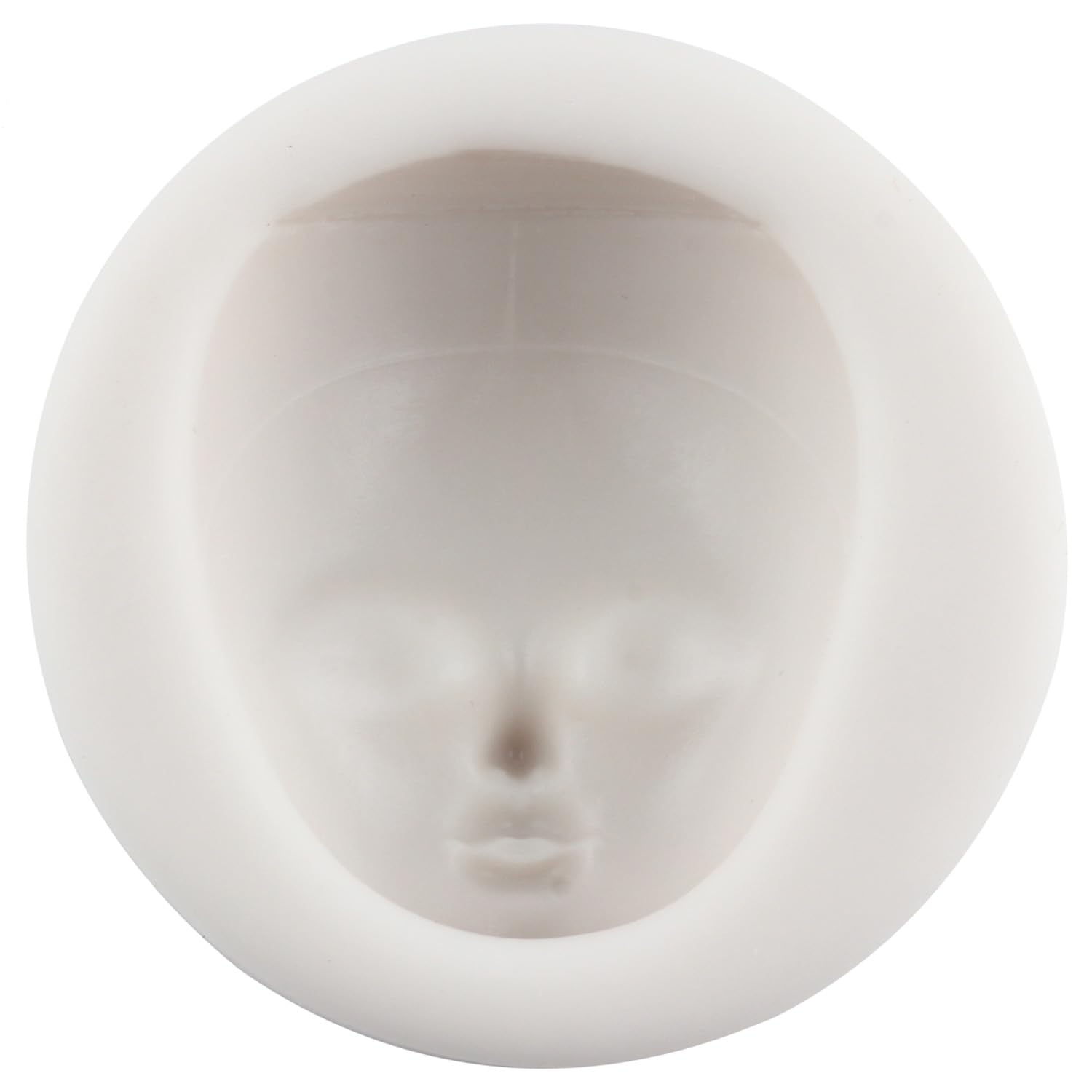 MINFEIDMS Silikonform Für Menschliche Gesichter - Perfekt Für Fondant, Schokolade & Kuchen