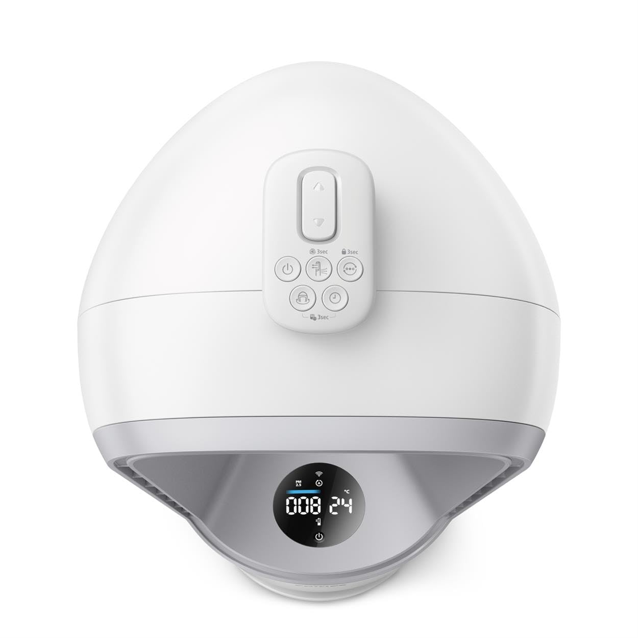 Philips Air Performer 2-in-1: Purificatore e Ventilatore - Fino a 70 m². Filtro HEPA. Rimuove odori e il 99,97% delle particelle inquinanti. Display, App e Alexa (AMF765/10)