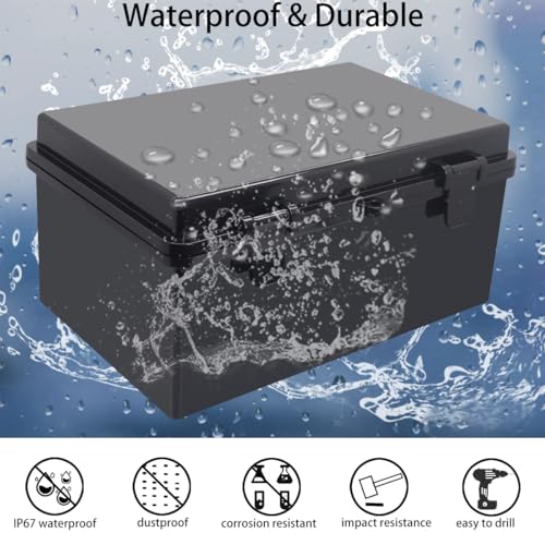 Boîte de jonction étanche IP67 à charnière pour protéger vos circuits extérieurs