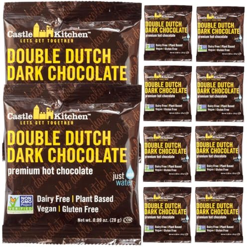 Castle Kitchen Hot Chocolate Packets, 1oz Single Serve Mix
