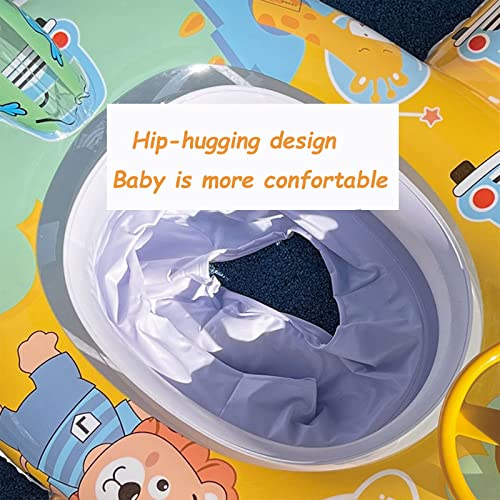 Ooazza Infant Pool Float, Baby Swim Float With Horn Wheel, Inflatable Ride On Cute Cartoon Pattern For Boy, Summer Outdoor Swim Float, Gifts For Toddler Pool Toys - Green #TOP4