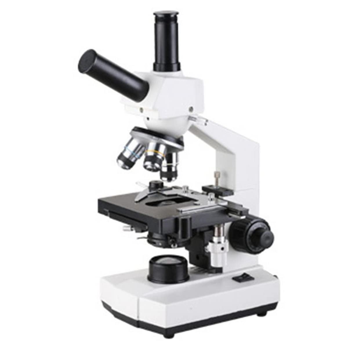 Microscope Dual Viewing Head Biological Microscope 40X-1600X Metal Base