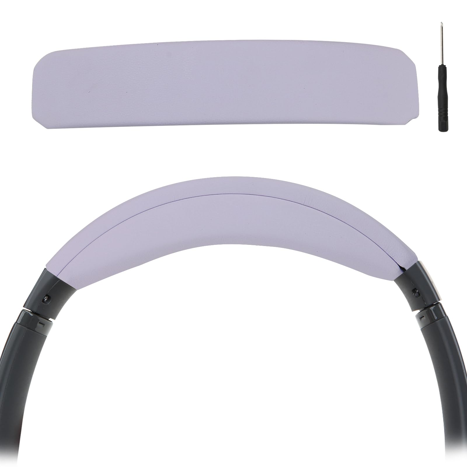Laselan Headband Cushion Pad for Bose QuietComfort 45 QC45 QC35 Headset Head Cushion Cover Repair Part (Purple)