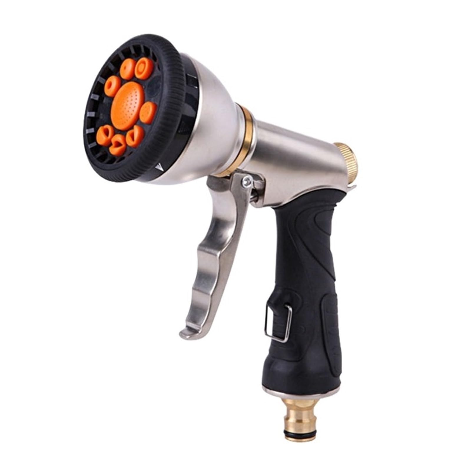 Ddqcnzpmy One Color Garden Hose Spray Gun,Hand-Held Lawn Watering 9 Modes Sprinkle Nozzle High Pressure Water Multifunction For Washing Car Easy To Use