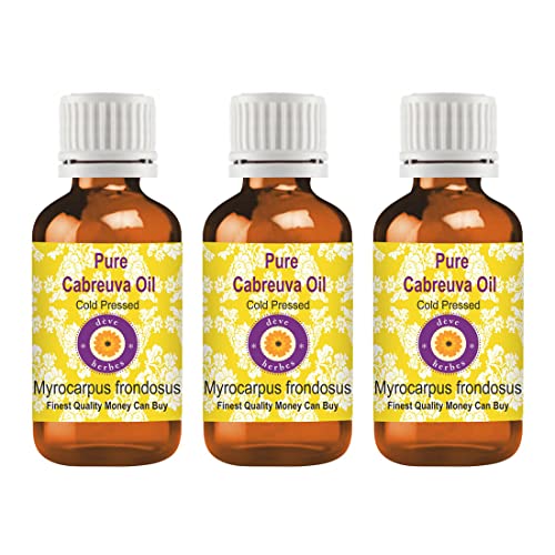 Huile de Cabreuva thérapeutique pressée à froid Deve Herbes pour massage et relaxation 3x100ml