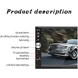 GOFORJUMP Autoradio 7012B 2 Din General Car Models 7'' inch LCD Touch Screen Car Radio Player Bluetooth Car Audio Support Rear View Camera - Image 6