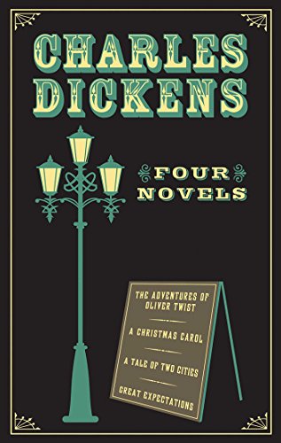 Charles Dickens: Four Novels (Leather-bound Classics)