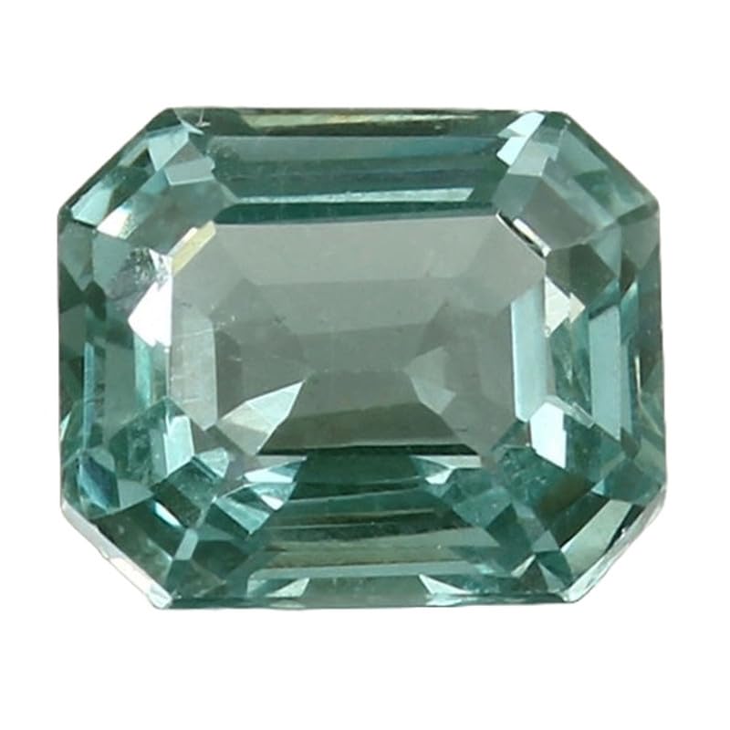 Verdelite rectangulaire naturelle pour créer votre bague et collier DIY