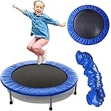 トランポリンカバー 為に 8本脚 交換用 96cm 120cm 122cm 48インチ トランポリン カバー 布 6サイズ 9色 3層設計 為に トランポリン 大人用 こども用 室内 家庭用,ブルー,96cm/38 inch