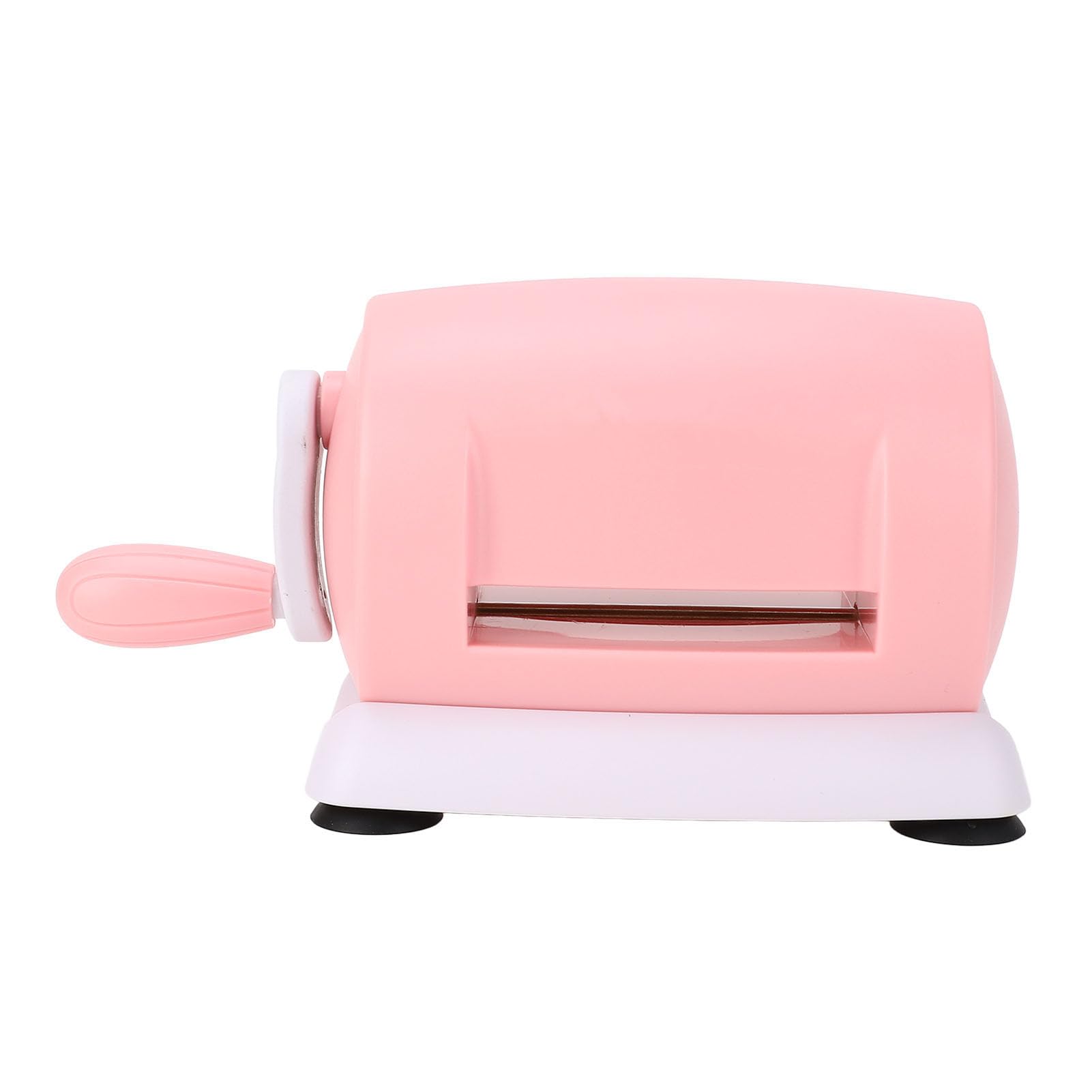 Mini Macchina per Goffratura Fustellatrice, Taglierina di Carta Portatile per la Creazione di Biglietti, Scrapbooking, Goffratrice in ABS con Tappetino Taglio in Plastica,