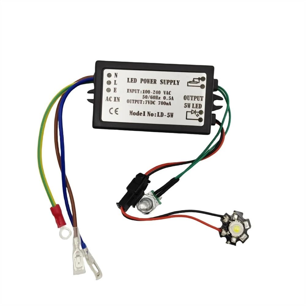 Zubehör für Labormikroskope 3W/5W LED-Lichtmikroskop-Stromversorgung Lichtquelle, Mikroskop-Beleuchtung(5W)