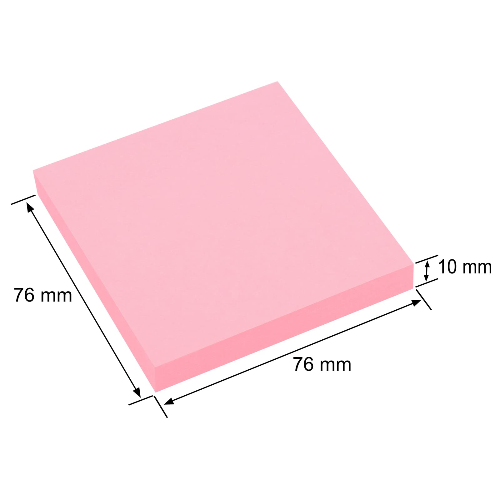 Amazon.co.jp: ZCZN 付箋 ポップアップ ノート 詰替用 76x76mm 100枚x4