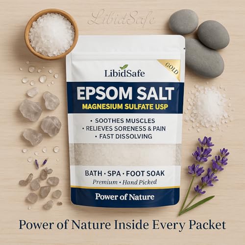 Image of Epsom salt for foot, bath, plant (India's No. # 1)(Pack of 3)