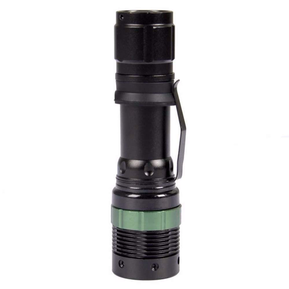 HMTE Lumen Linterna LED Linternas con Zoom Lentes convexas Antorchas Lámparas de luz Penlight