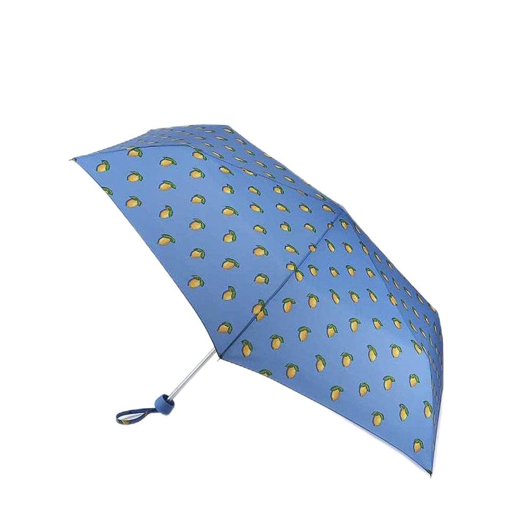 Cath Kidston Little Lemons Minilite Folding Umbrella & Cover Handbag Size