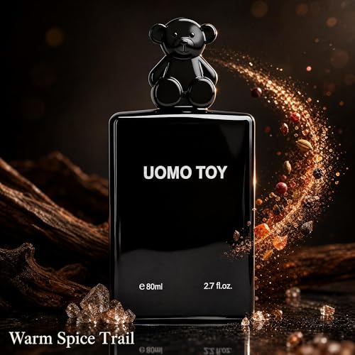 Image of AFLUXE Uomo Toy Eau de Parfum for Men, Modern Woody Spicy Amber Cologne, Long Lasting Captivating Mens Fragrance, 3.3 fl oz (100 ml)