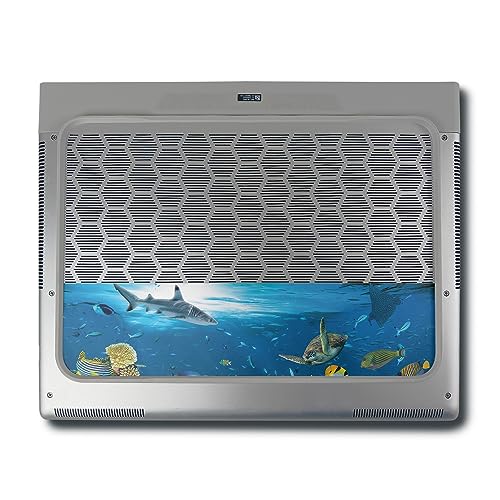 Image of MightySkins Skin Compatible with Alienware X16 R1 (2023) Full Wrap Kit - Below The Waves | Protective, Durable, and Unique Vinyl Decal wrap Cover | Easy to Apply & Change Styles | Made in The USA