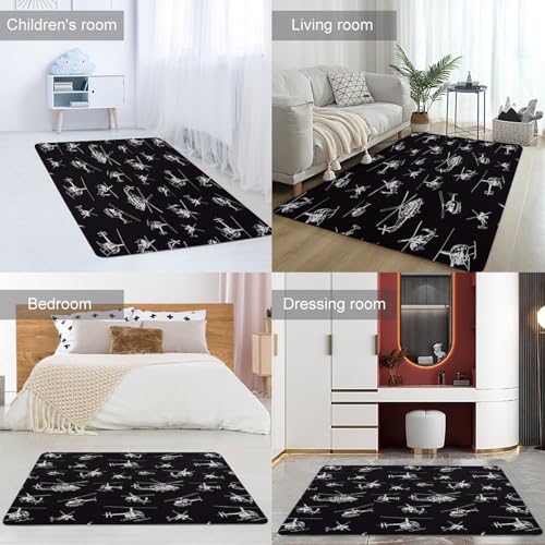 Tapis absorbant et antidérapant en velours doux 150x100 cm idéal pour protéger tous types de sol