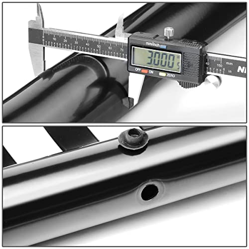 3 Inches Black Front Bumper Grill Brush Push Guard Bull Bar W/Removable Skid Plate Compatible With Chevy Avalanche Suburban Tahoe Gmc Yukon 2007-2013 #TOP4