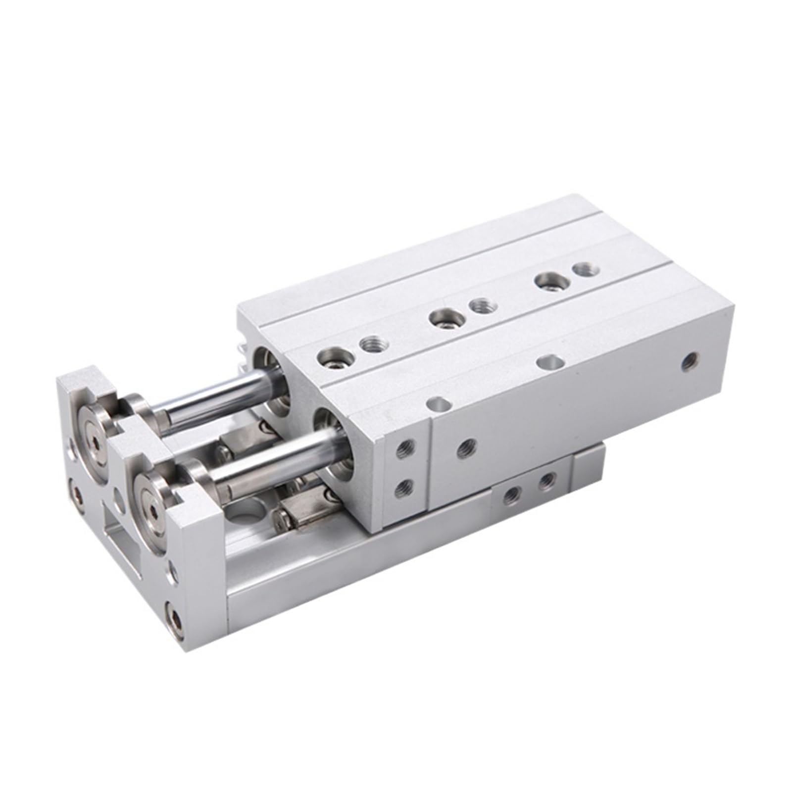 Cilindro deslizante neumático MXS de 8 mm ideal para automatización de precisión y montaje