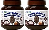 Peanut Butter Dark Chocolatey Hazelnut Spread, 13 Oz Jar (Pack Of 2), Dark Chocolatey, 26 Oz