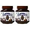 Peanut Butter Dark Chocolatey Hazelnut Spread, 13 Oz Jar (Pack Of 2), Dark Chocolatey, 26 Oz